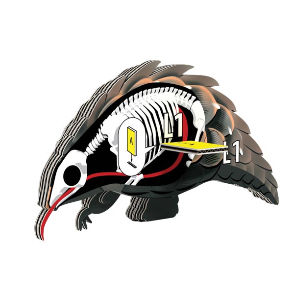 EUGY Pangolin 3D Puzzle