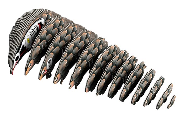 EUGY Pangolin 3D Puzzle