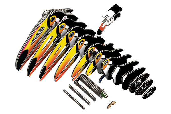 EUGY Toucan 3D Puzzle