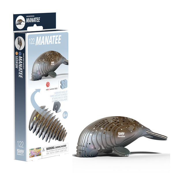 EUGY Manatee 3D Puzzle