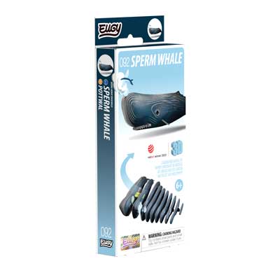 EUGY Sperm Whale 3D puzzle eco-friendly animal craft kit