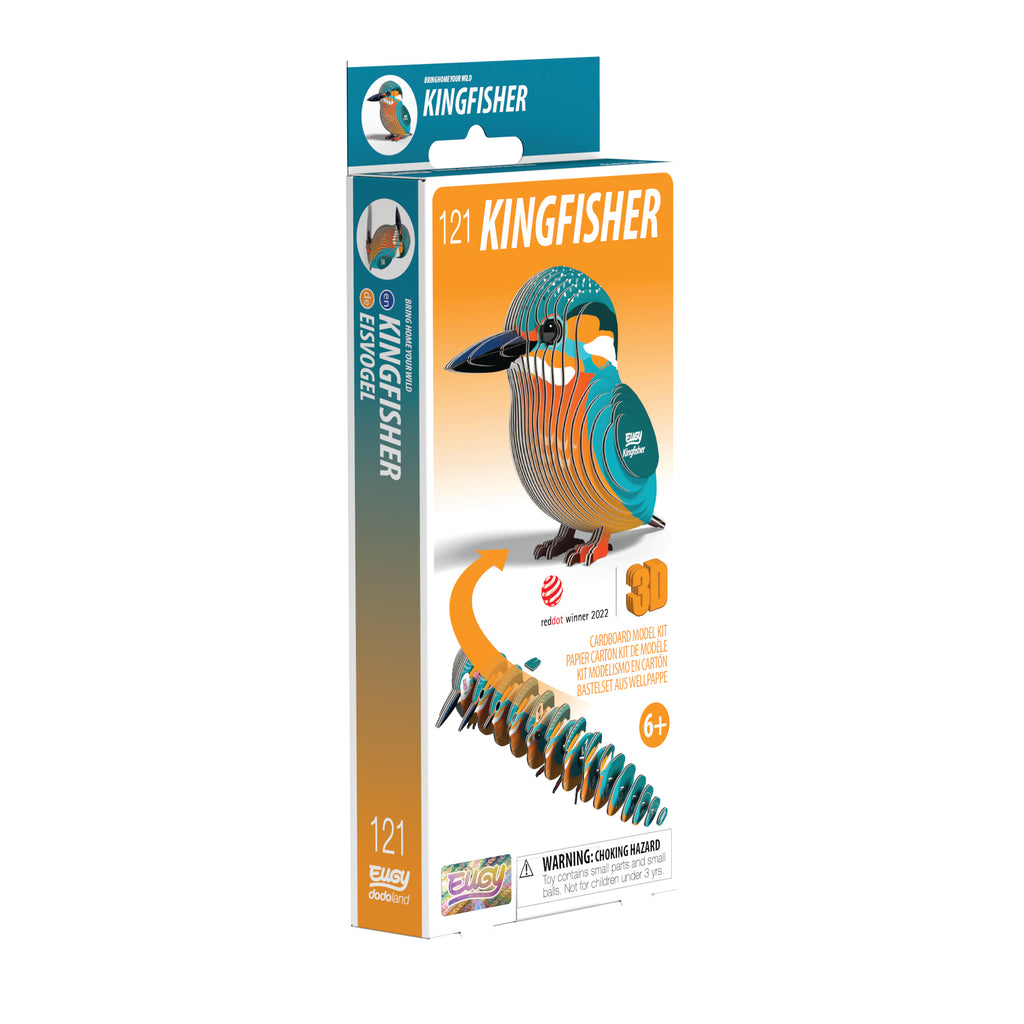 EUGY Kingfisher 3D Puzzle