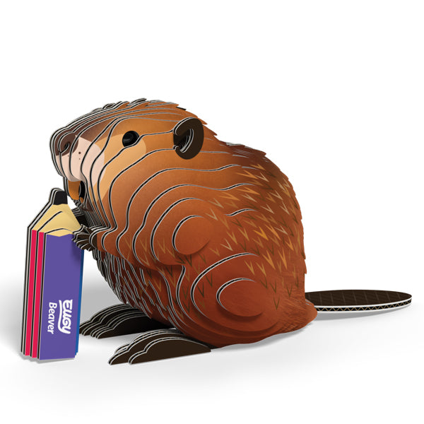 EUGY Beaver 3D Puzzle