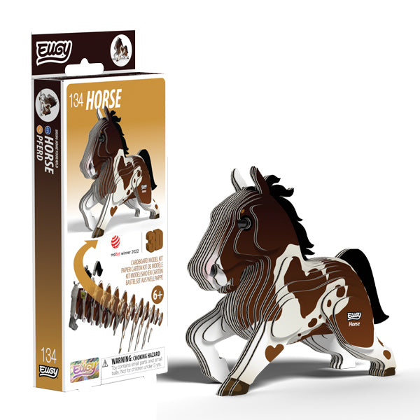 EUGY Horse 3D Puzzle