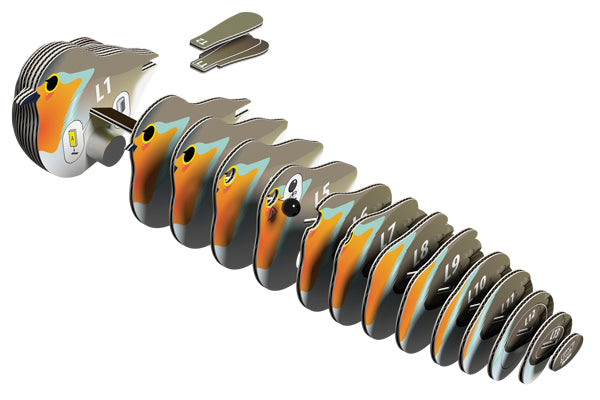 EUGY Robin 3D Puzzle