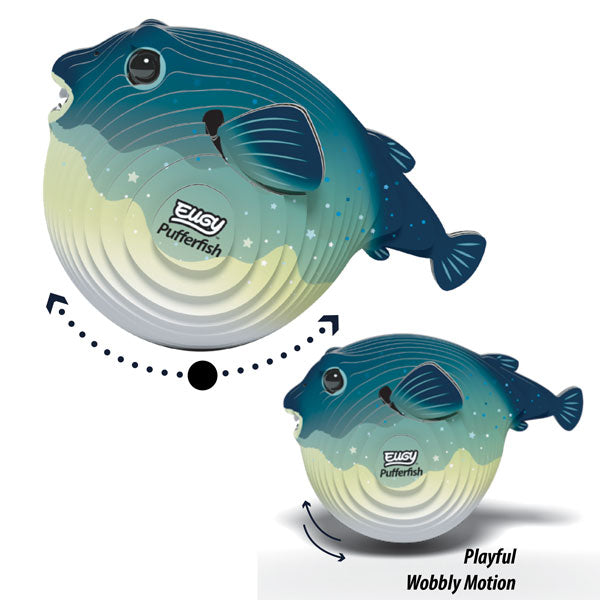 EUGY Pufferfish 3D Puzzle