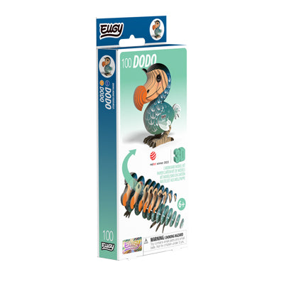 EUGY Dodo 3D puzzle eco-friendly animal craft kit