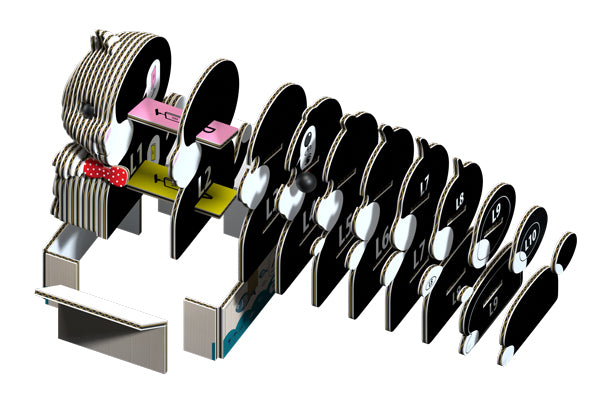 EUGY Cat - Tuxedo 3D Puzzle