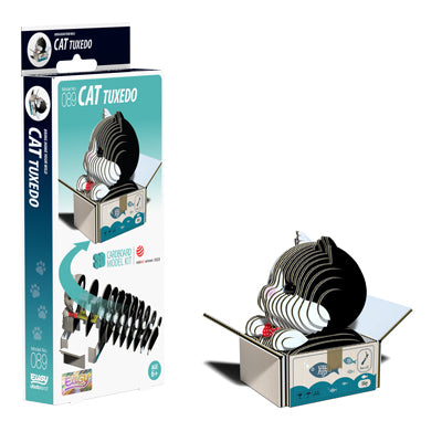 EUGY Cat - Tuxedo 3D Puzzle