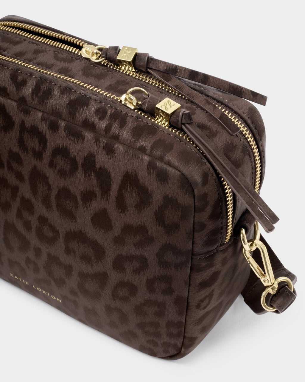 Lottie Large Crossbody Bag in Chocolate Leopard - image 4
