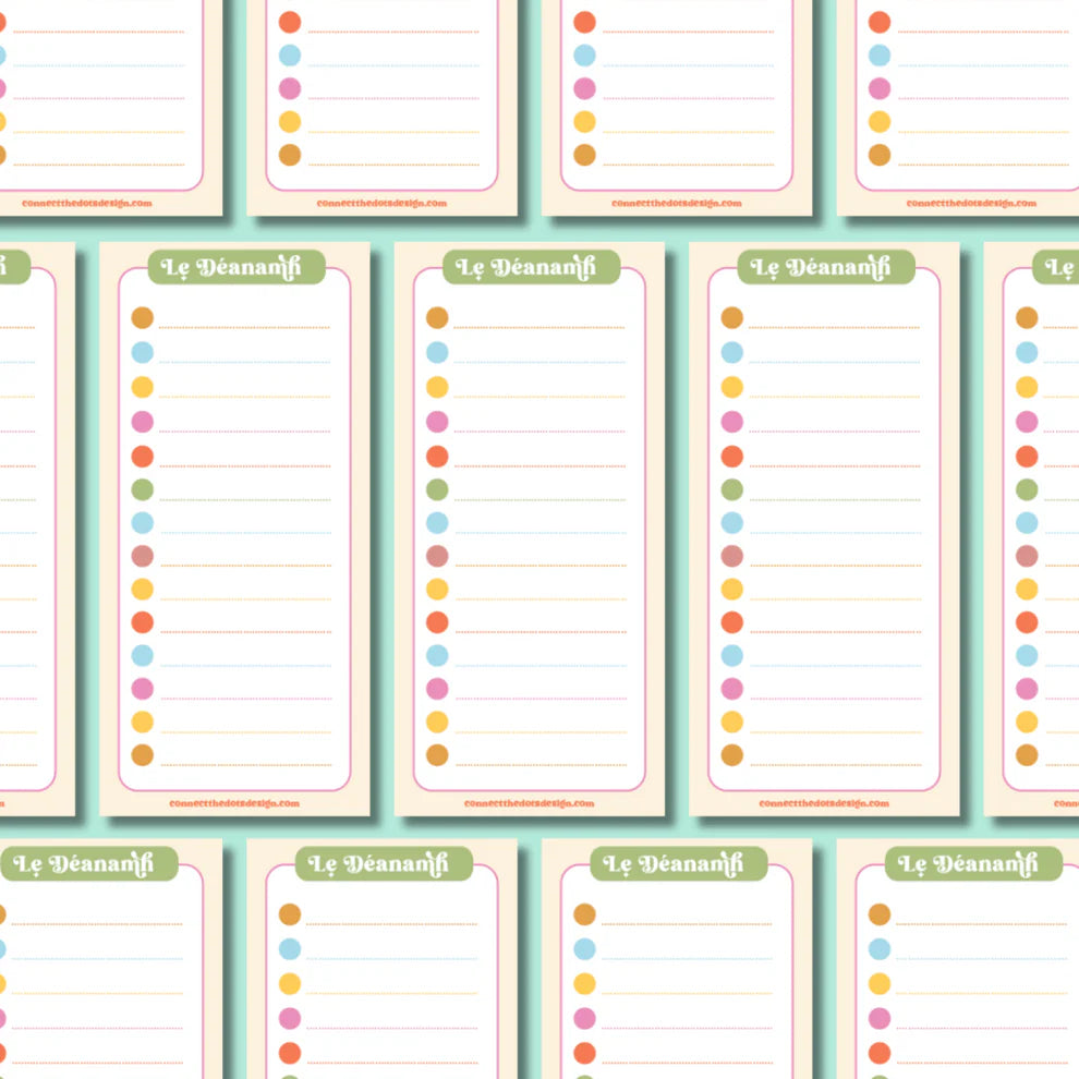 Le Déanamh To Do Pad – Gaeilge List for Daily Tasks