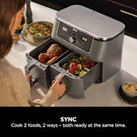 Ninja MAX 6-in-1 Dual Zone Air Fryer 9.5L – DZ400UK