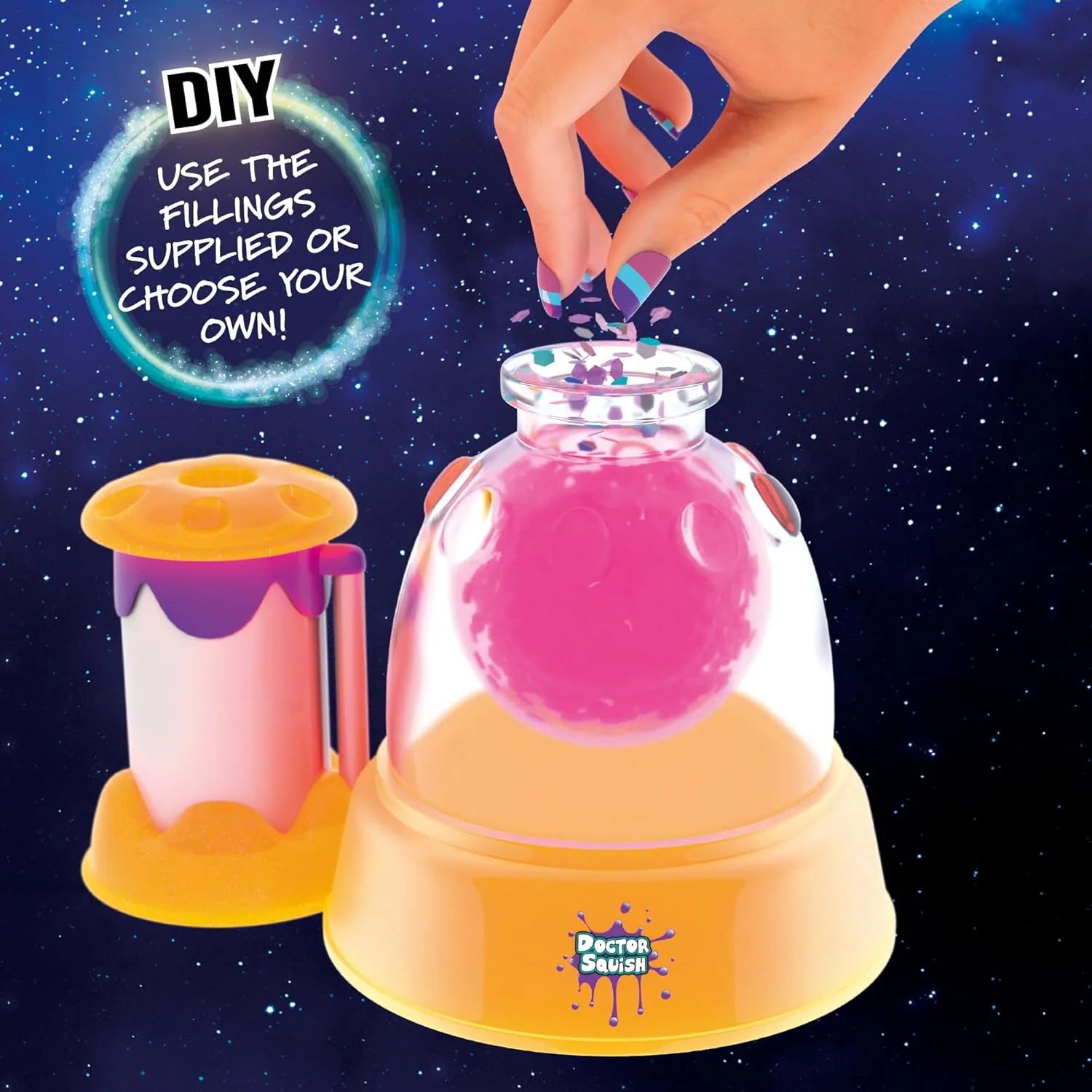 Doctor Squish Squishy Maker – Create 8 DIY Slime-Filled Squishies