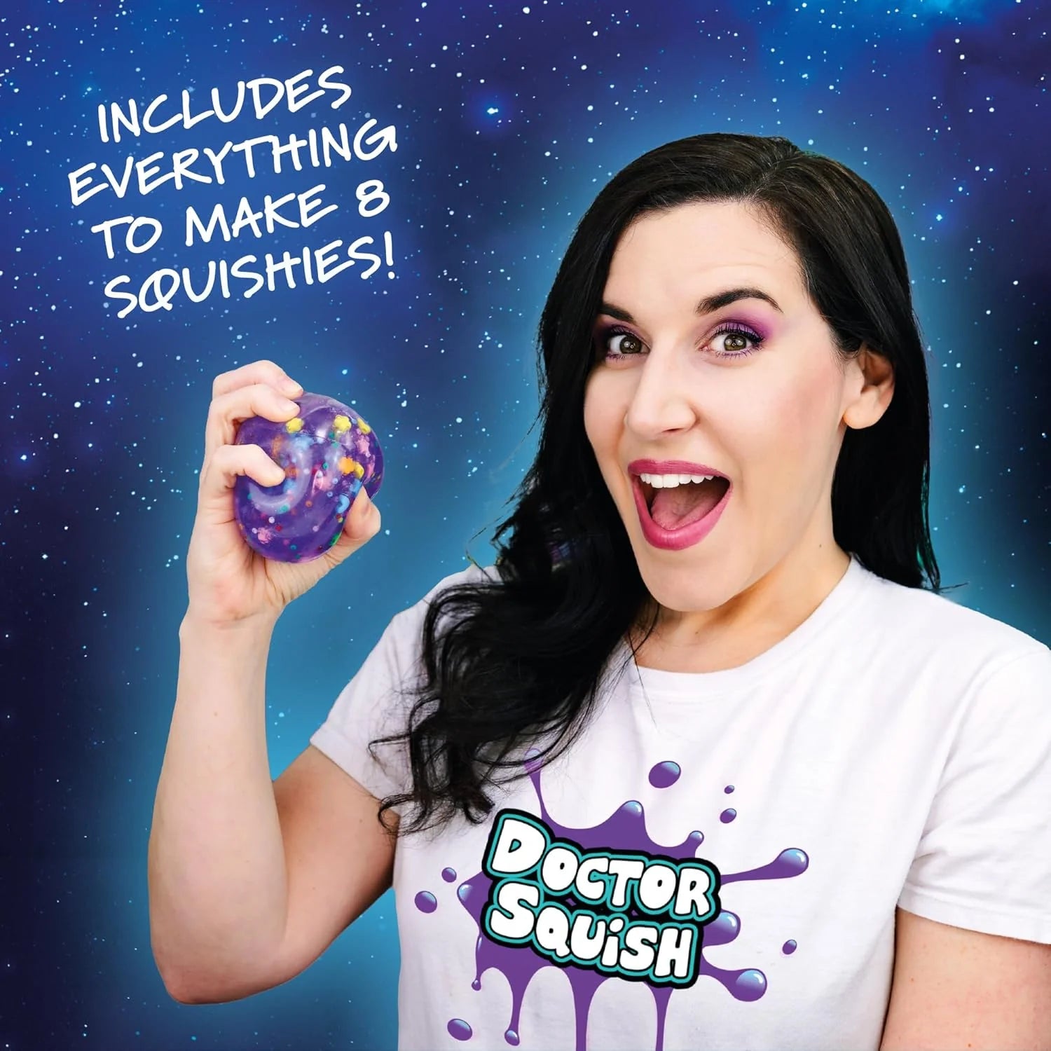 Doctor Squish Squishy Maker – Create 8 DIY Slime-Filled Squishies