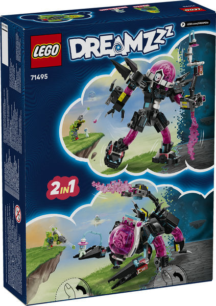LEGO Dreamzzz toy set packaging with robot design on a blue background
