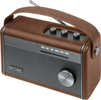 Muse M-098 BR Retro Portable Bluetooth FM Radio – view 2