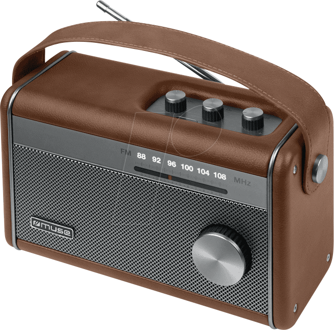 Muse M-098 BR Retro Portable Bluetooth FM Radio – view 2