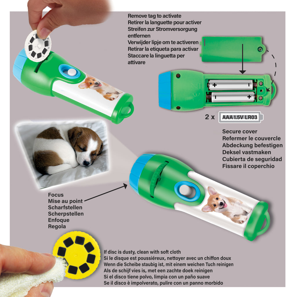 Puppy Torch and Projector