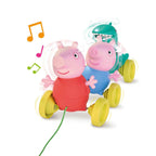 Toomies Pull Along Peppa Pig - Walking and Crawling Toy with Wheels