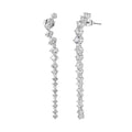 Newbridge Silverware Silver CZ Drop Earrings | Flemings Monaghan