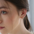 Newbridge Silverware Floral Butterfly Earrings | Flemings Monaghan