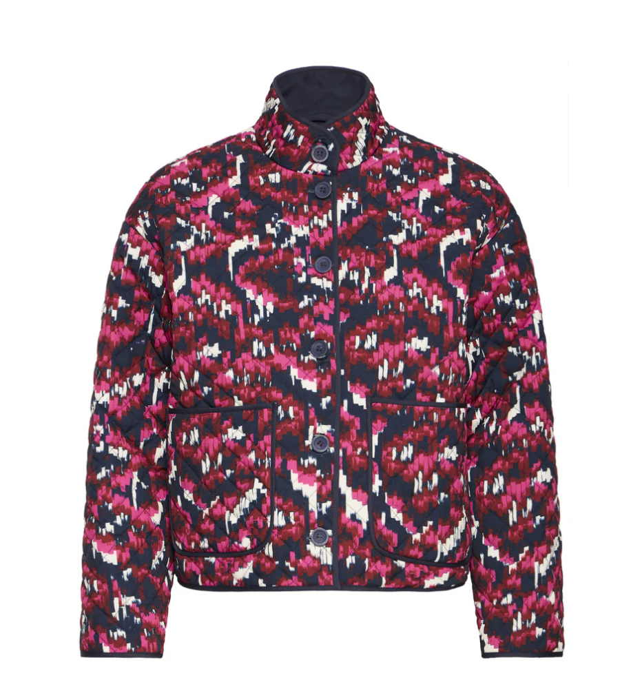 Fransa Claudine Jacket - Boho Print