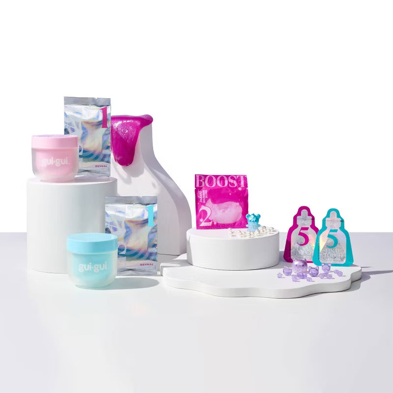 Gui Gui Shimmer Slime Deluxe Twin Pack – ASMR Scented Slime Kit