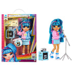 Rainbow High Jr High Rock Band Skyler – 9” Blue Fashion Doll