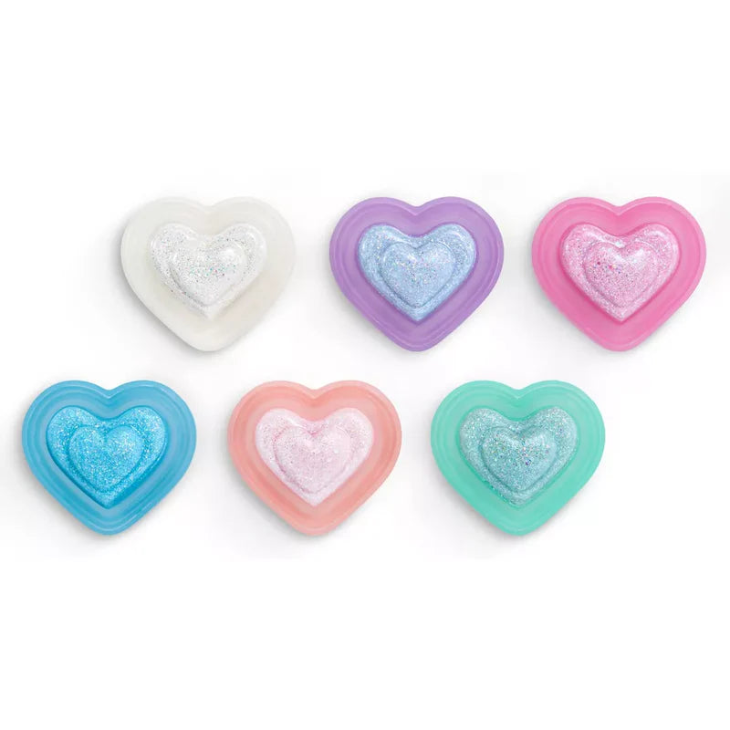 Mini Glam Heart Glitter Balm Keyring Assorted | Fleming’s