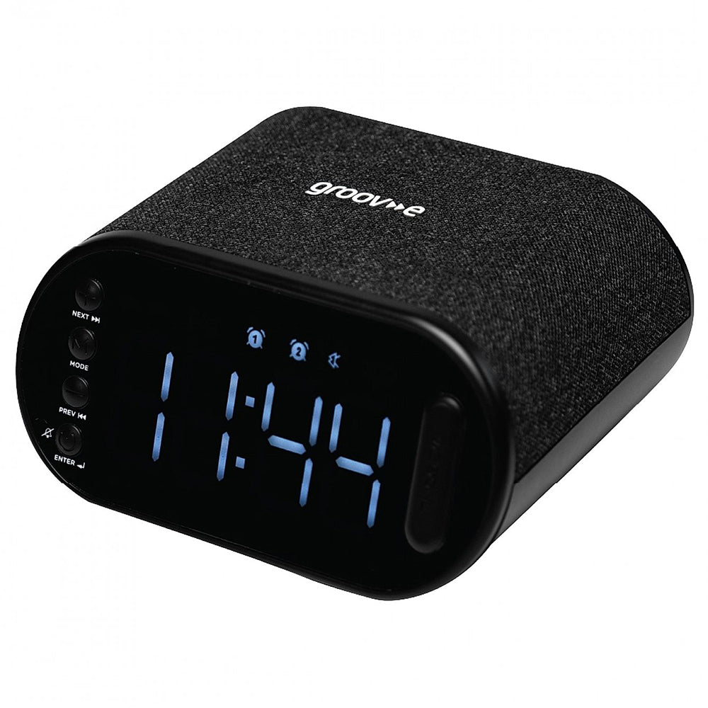 Groov-e Atlas II Alarm Clock Radio with Wireless Charging & Bluetooth – view 4