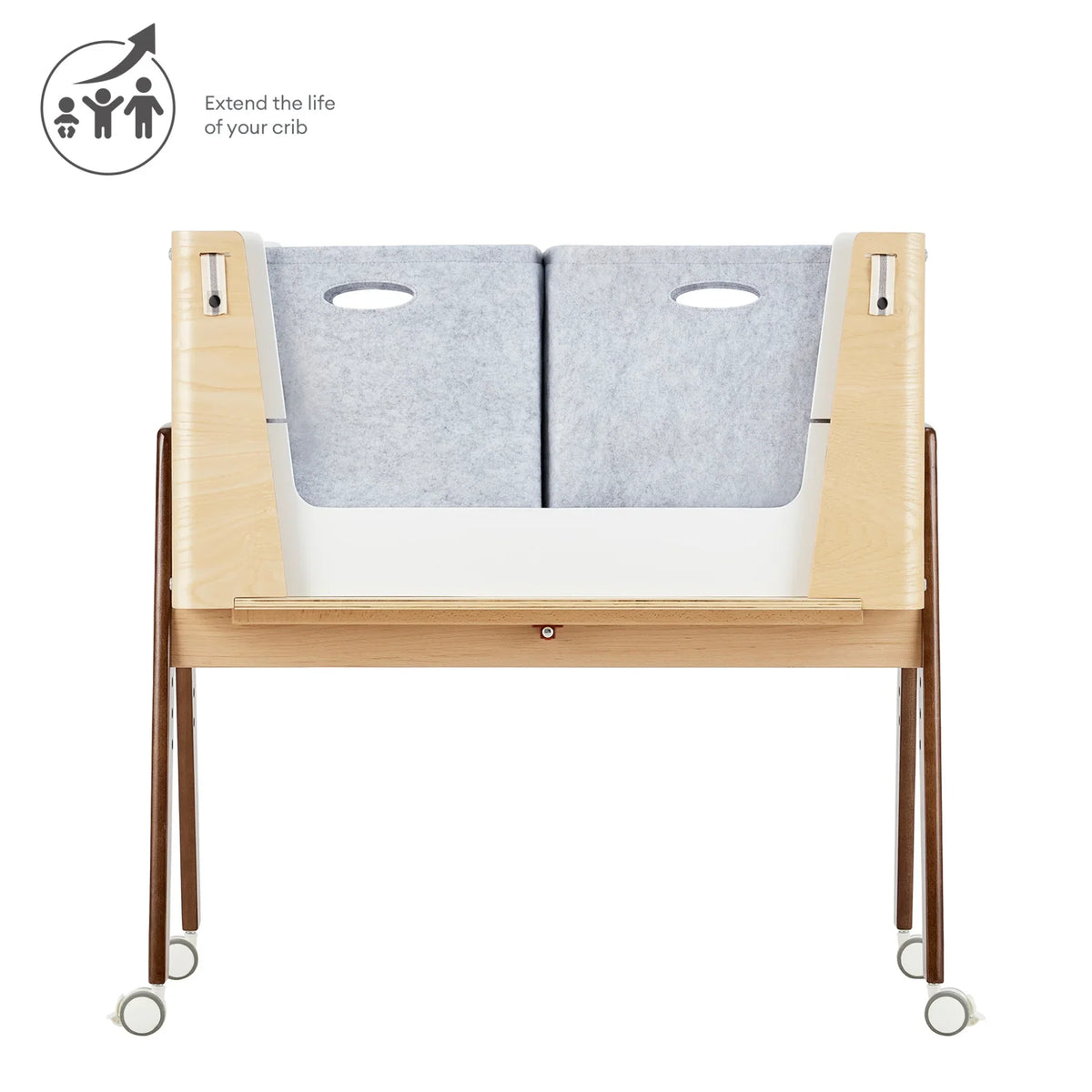 Ex-Display Gaia Baby Hera Bedside Crib