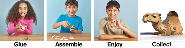 EUGY Camel 3D Puzzle