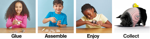 EUGY Pig 3D Puzzle