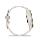 Garmin Vivoactive 5
Cream gold aluminium bezel with ivory case and silicone band