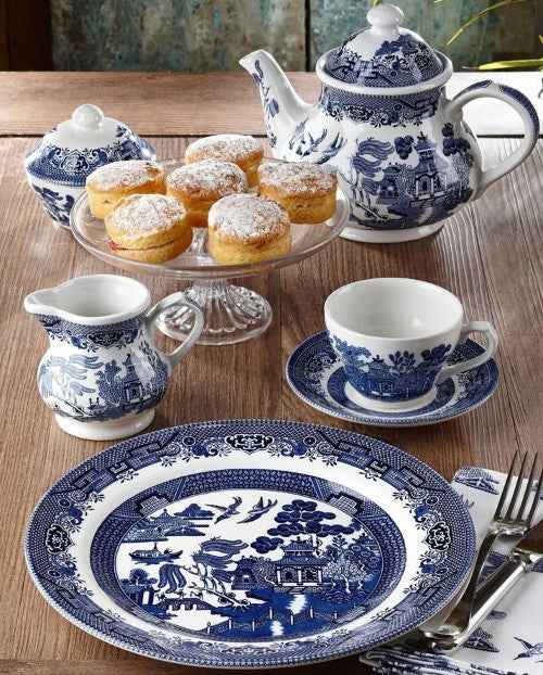 Blue Willow Pattern Breakfast & Salad Plate 9"