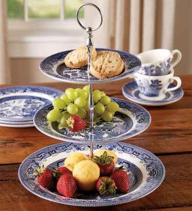 Blue Willow Pattern Breakfast & Salad Plate 9"