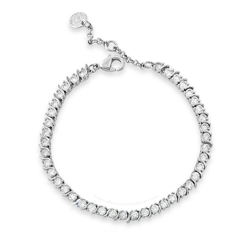 Silver Tennis Bracelet | Jewel by Absolute