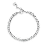 Silver Tennis Bracelet | Jewel by Absolute