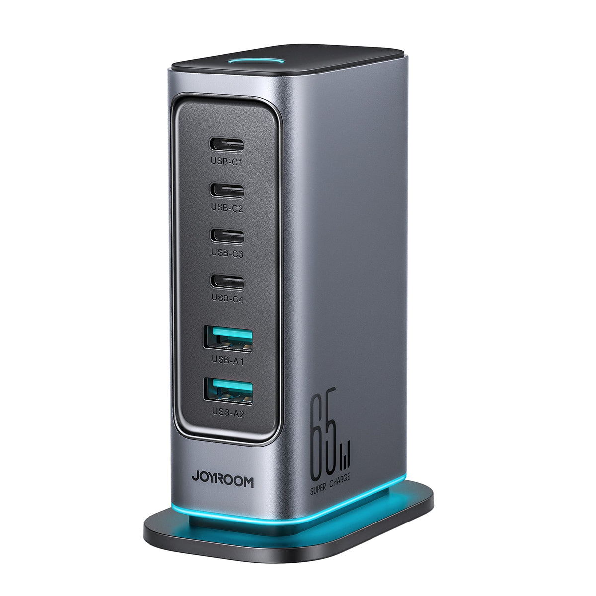 Joyroom JR-TCM02 65W GaN 6-Port Desktop Charger – product image