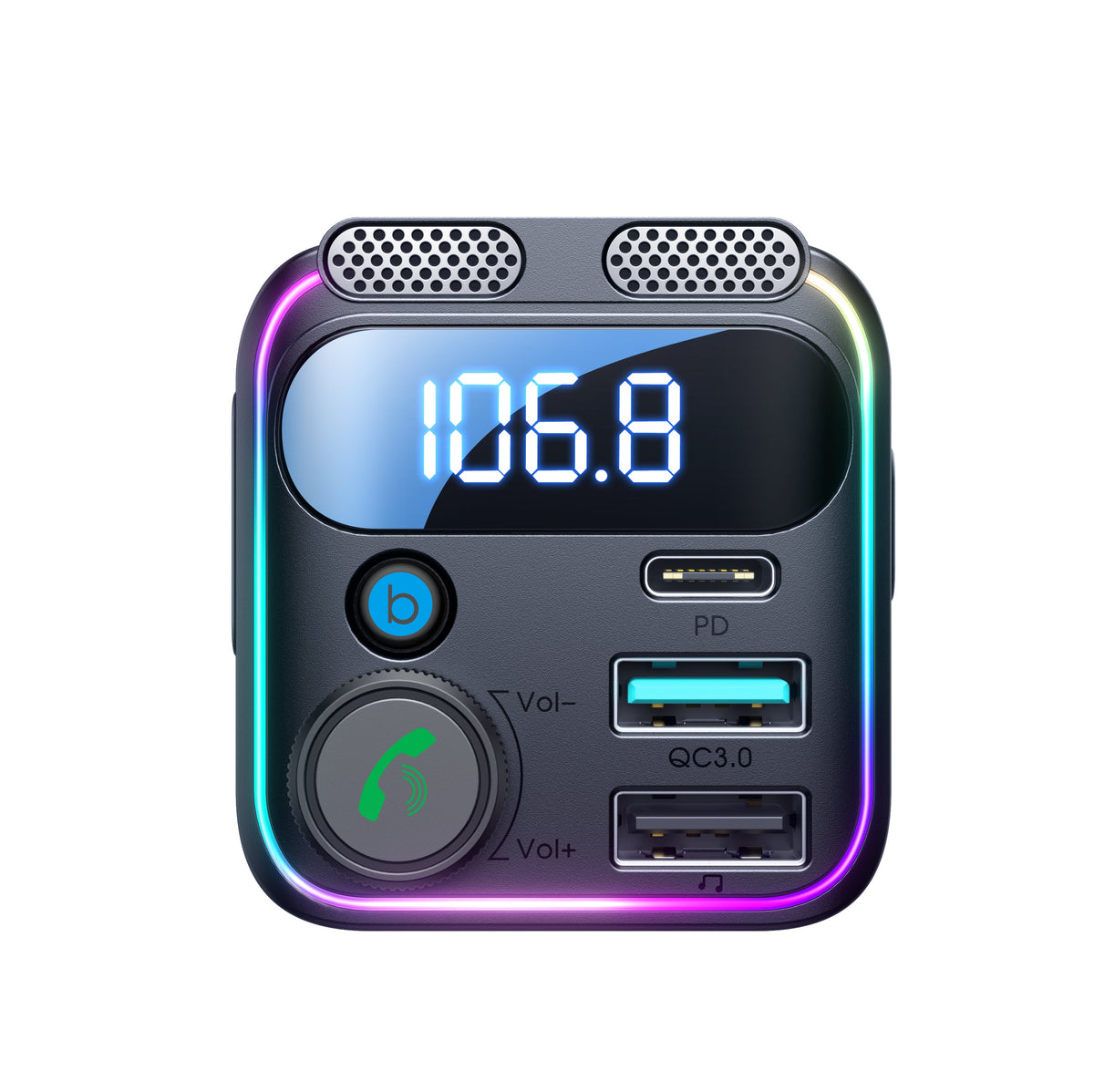 Joyroom JR-CCB01 81W Bluetooth Car FM Transmitter & Fast Charger – view 2