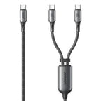 Joyroom S-A57 100W USB-C to Dual USB-C Charging Cable 1.5m – product image