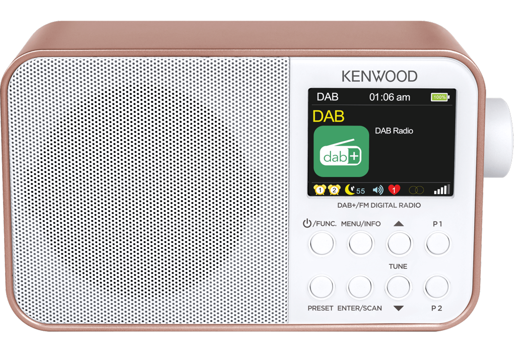 Kenwood CR-M30DAB DAB+ Bluetooth Radio – product image