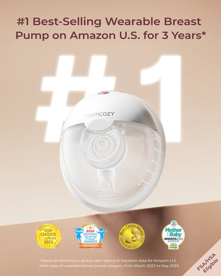 Momcozy M5 Wearable Breast Pump – Hands-Free Electric Breast Pump