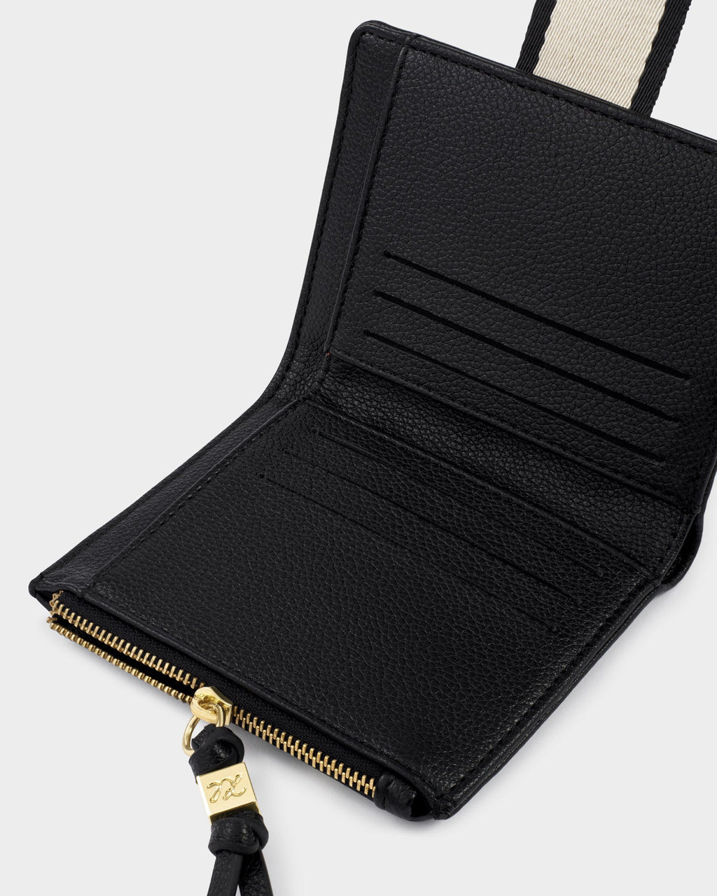 Lottie Fold-Out Purse in Black - image 1