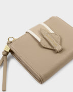 Lottie Fold-Out Purse in Light Taupe - image 2