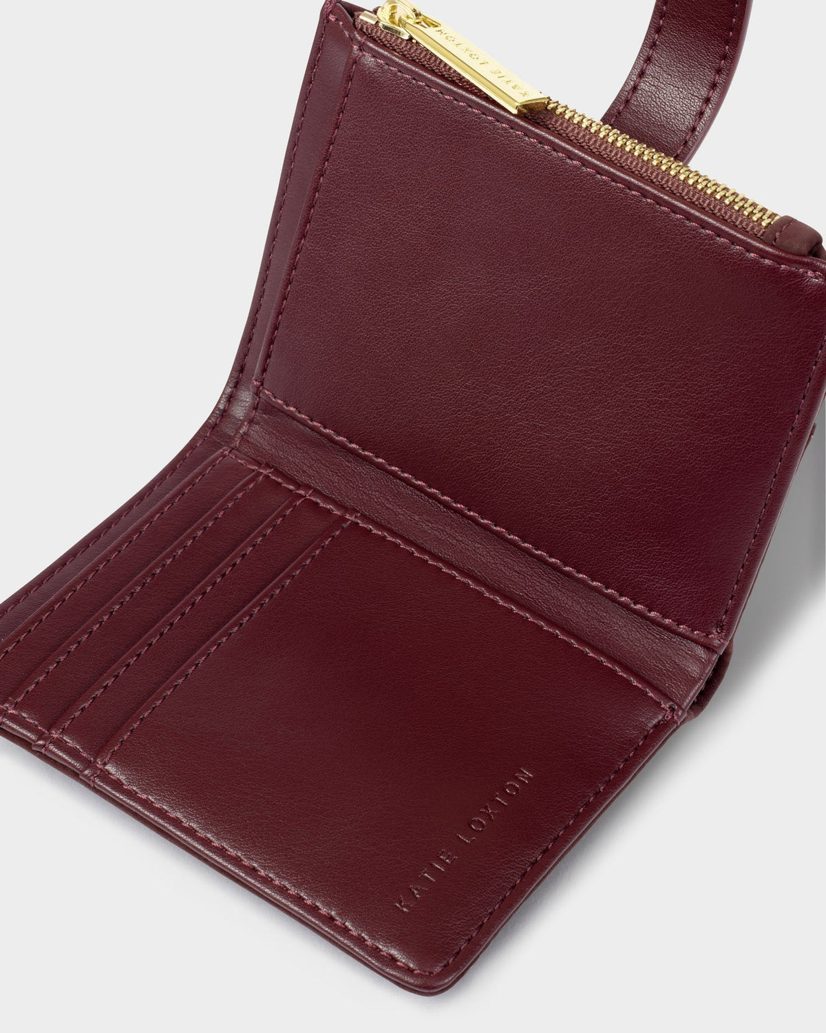 Orin Suedette Twist Lock Purse in Cherry - image 1