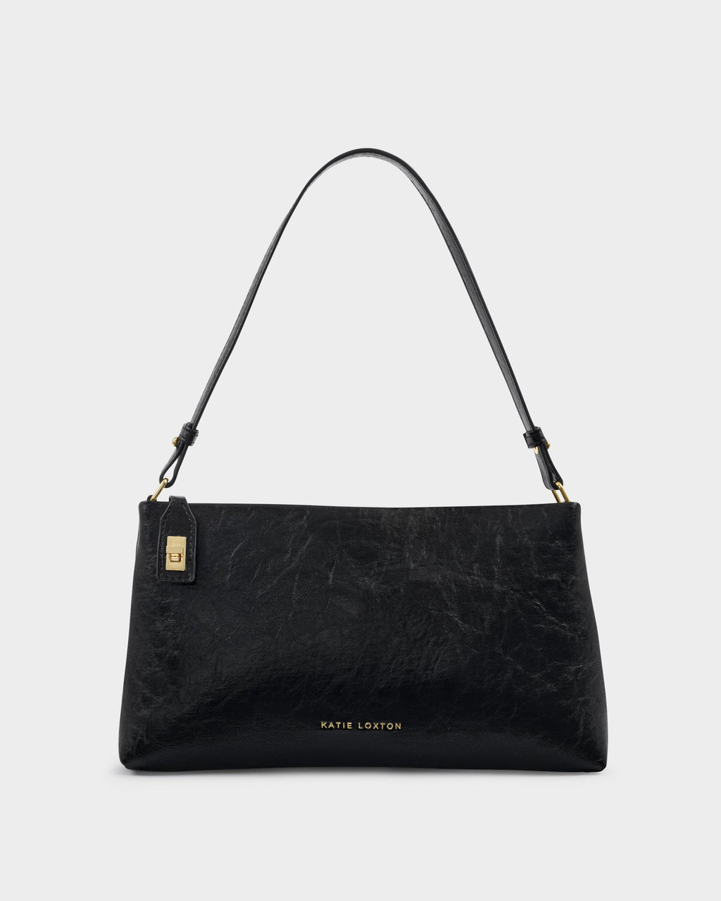 Orin Twist Lock Small Shoulder Bag in Black - image 1