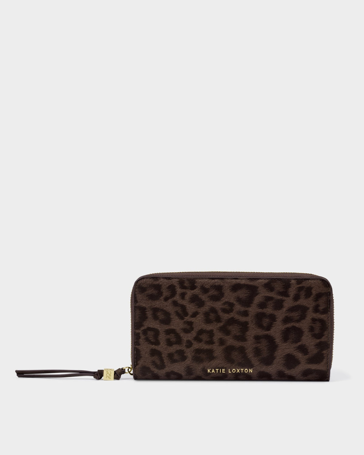 Large Purse in Chocolate Leopard - image 3
