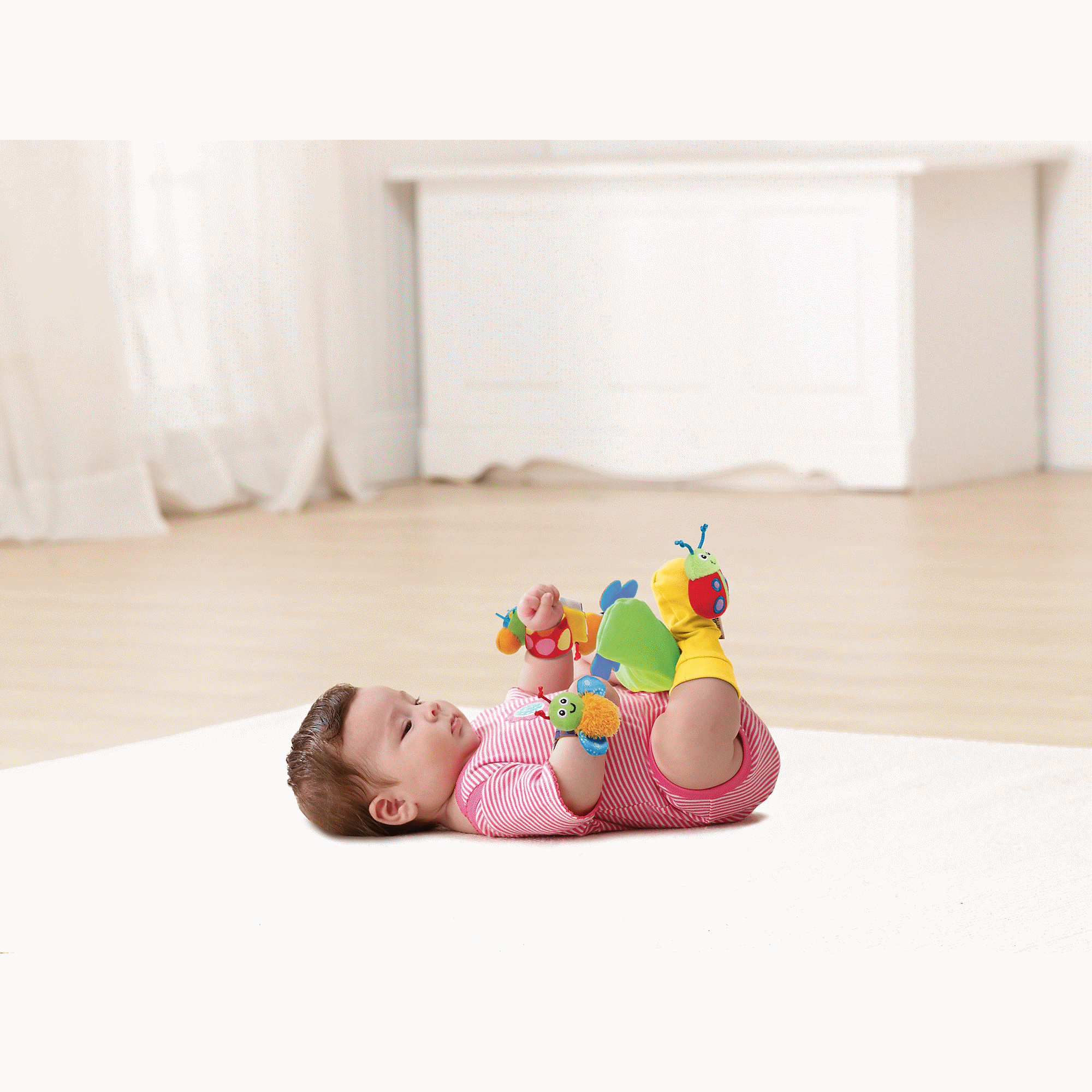Gardenbug Wrist Rattle Foot Finder Set - Flemings Department Store