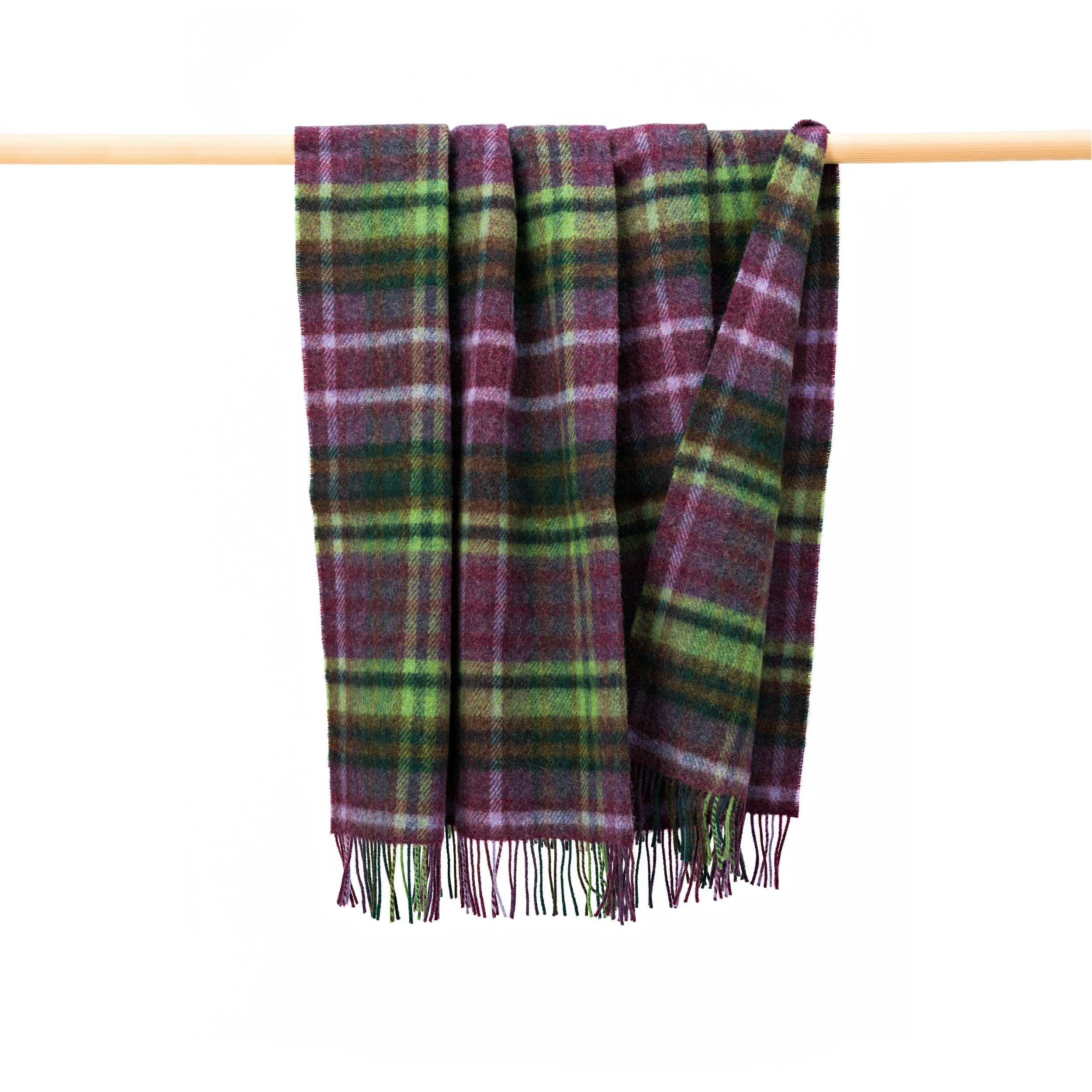 John Hanly Large Irish Picnic Blanket – Irish Wool Picnic Blanket
